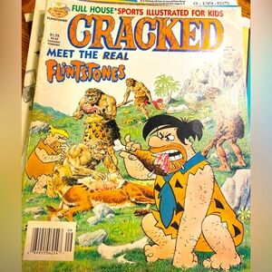 6 vintage Cracked Magazines from July 1992-August 1995